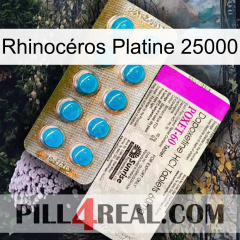 Rhinocéros Platine 25000 new07